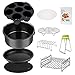 Air Fryer Accessories Set for 3.7, 5.3, 5.5, 5.8 QT,8 pieces for Gowise Phillips and Cozyna Air Fryer (7.5 inch, 8 pcs) primary