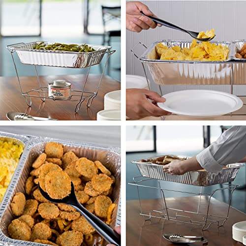 Disposable Chafing Dish Buffet Set Set of 6 / 36pc HalfSized