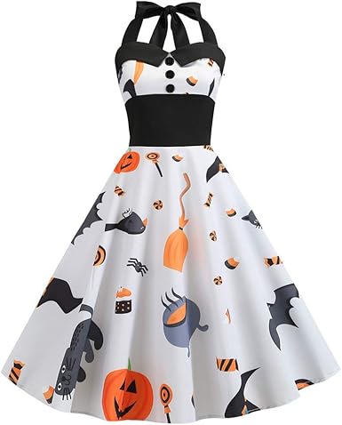 plus size halloween swing dress