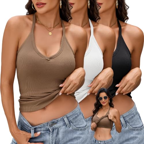 Women's Ribbed Racerback Tank Top