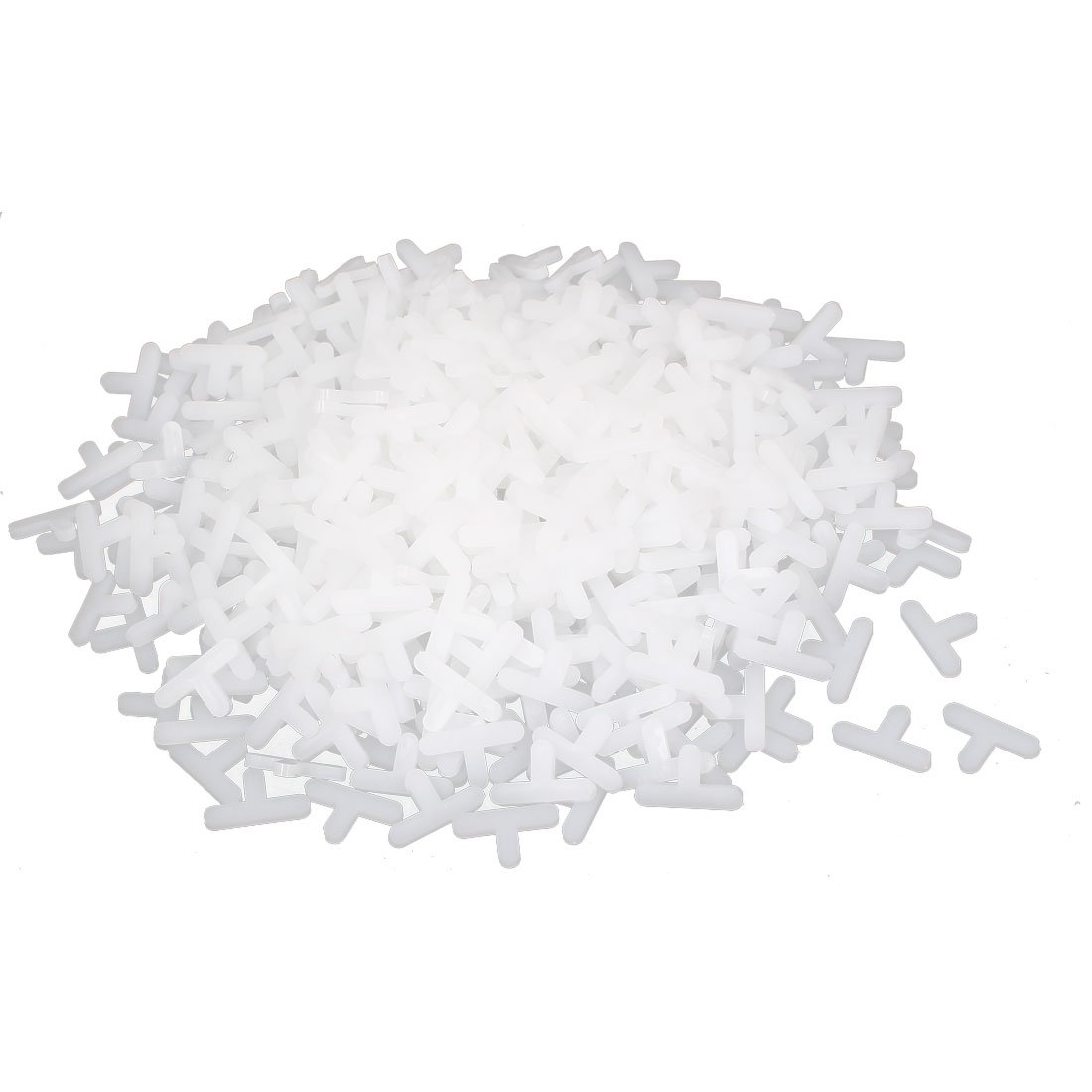 Sourcingmap Wall Floor Tile Plastic T Type Spacers Tiling Tools 5mm White 1000pcs