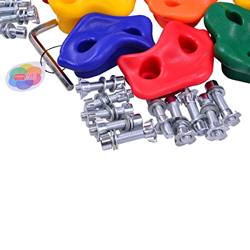 HappyPie Plastic Small Pigs Nose Rock Pegs for Kids Exercise Climbing Hold Used for Outdoor Board & Wooden Set - Thumbnail 2
