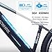 Electric Bike, Mountain Ebike 27.5″, Removable 36V/12.5Ah Battery Integrated with Frame, Shimano 7-Speed, Suspension Fork, Front Suspension, Tektro Dual Disc brakes for Sport Cycling, Wrangler-600thumb 1