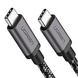 UGREEN USB C to USB C Cable 3.1 Type C PD Fast Charging Cord Compatible with Samsung Galaxy Note 10 9 S10 S9 Plus, MacBook Air, iPad Pro 2018, Google Pixel 3 2 XL, Nexus 5X 6P, Nintendo Switch, 3.3FT