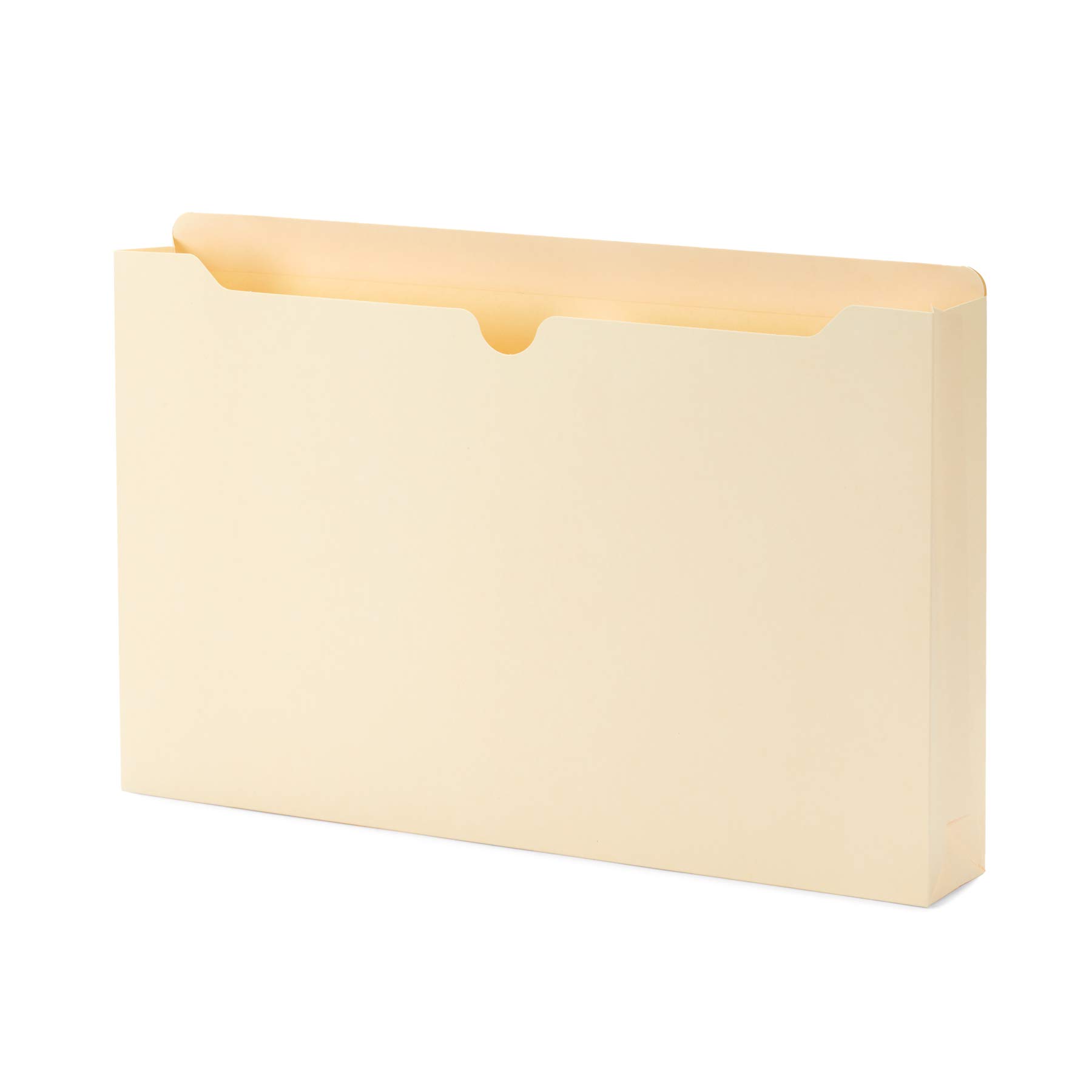 Photo 1 of Blue Summit Supplies 2 Inch Manila File Jackets, Reinforced Straight Cut Tab, Heavy Duty 2 Inch Expansion Pocket, Legal Size, 50 Pack
