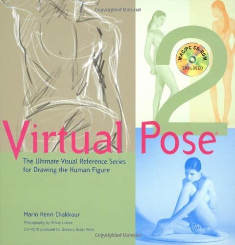 Virtual Pose 2: The Ultimate Visual Reference Series for Drawing the Human Figure (Book & CD-Rom)