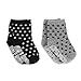 YOHOOLYO Baby Socks 10 Pairs Assorted Non Skid Cotton Socks 16-36 Months Walker Boys Girls Toddler Anti Slip Stretch Knit Stripes Star Sneakers Crew Socks