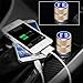 KWE 2.1A / 24W 2-Port Titanium Car Charger for iPhone 6 / 6S Plus / 5S / 5 / 4, iPad, Ipod, Samsung Galaxy, Smart Phones, Tablets (GOLD)