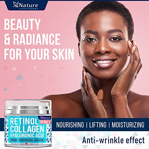 Retinol Collagen Neck Firming Cream Natural AntiAging Facial