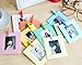 Gvirtue DS. DISTINCTIVE STYLE 10 Pcs Paper Photo Frame Set for Fujifilm Instax Polaroid Mini Films, 4.5 x 5.8 Inches, Brown