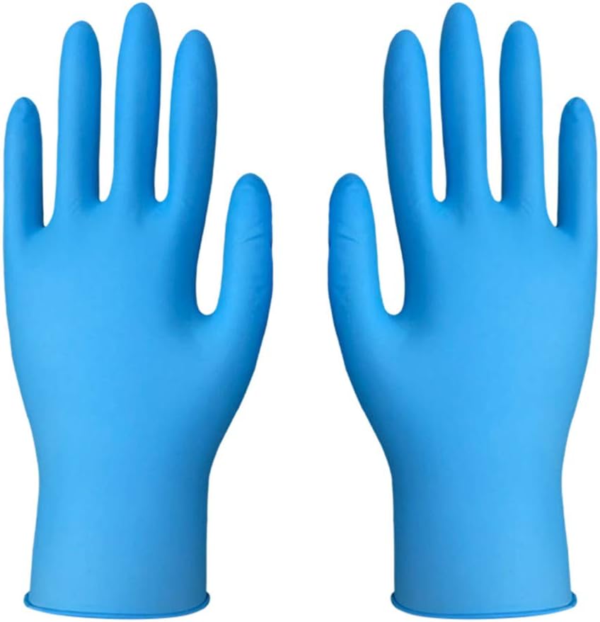 Louyue Nitrile Gloves Latex Free Glove, Disposable Gloves, Powder Free Length Work Gloves 50/Box