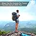 OJA Camping Hammocks-Portable Hammock with Mosquito Net, Lightweight Parachute Nylon Fabric Hammock Travel Bed wiht 2 x Carabiners and Straps for Backpacking, Travel, Beach, Yard