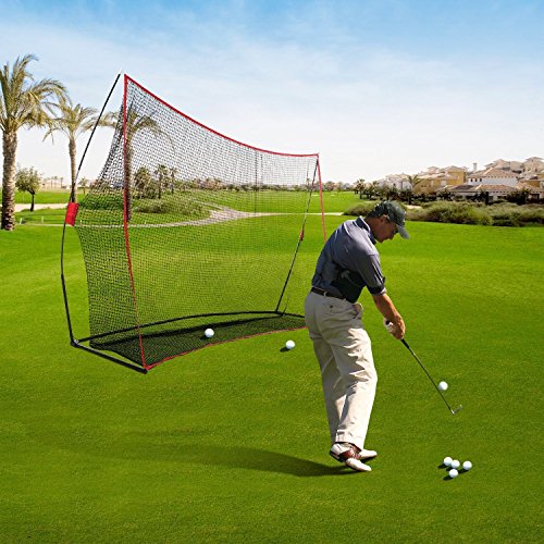 Buy Garain Professional Portable Golf Hitting Net Driving Net with Bow