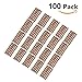 AIYUE Pack of 100 Tire Repair Strings, Tire Repair Strings Rubber Strips,Tire Repair Plugs(100mm x 6mm) for Cars
