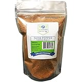 Suya seasoning - African suya seasoning - sweet flavor, spicy powder, grilled steak seasoning blend (with kuli kuli – grounded roasted peanut cake) (SUYA PEPPER 8oz)