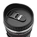 MIROO Slr Camera Lens Mug Canon 12 oz Travel Coffee Cup Tea Mug Water Mug Stainless Steel Tumbler Coffee Mug,Bets Gifts for photographers