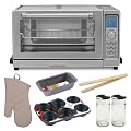 Cuisinart TOB-135 Deluxe Convection Toaster Oven Broiler with Baking Accessory Kit