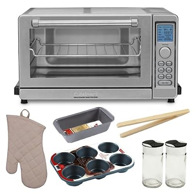 Cuisinart TOB-135 Deluxe Convection Toaster Oven Broiler with Baking Accessory Kit