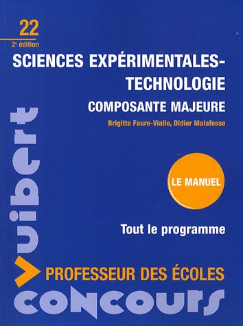 Sciences expérimentales-technologie