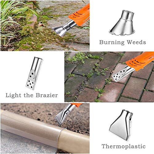 NASUM Electric Thermal Weeder, Weed Burner 1500W Maximum Temperature