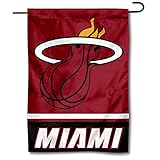 Miami Heat Double Sided Garden Flag