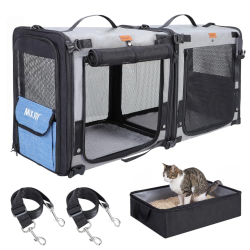 MIXJOY Dual Cat Travel Carrier