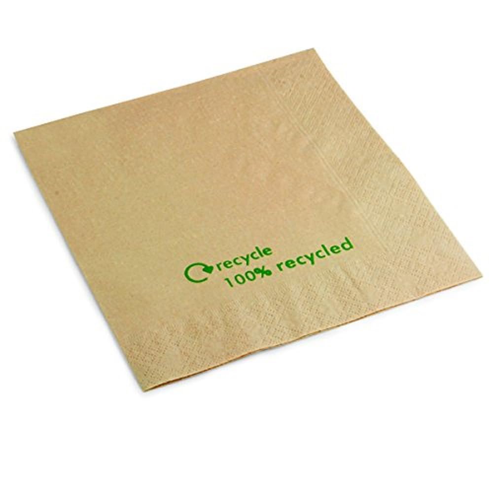 GH031 Recycled Kraft Napkins, 2-Ply (Pack of 2000)