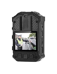 Cámara de policía de MIUFLY 1296P HD para hacer cumplir la ley con pantalla de 2 pulgadas, visión nocturna, memoria integrada y GPS