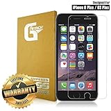 G-Armor iPhone 6 Plus Tempered Glass Screen Protector - Ultra Clear Scratch Proof Protective Screen Cover