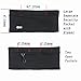 EAZYMATE Travel Money Belt - Stylish Running Belt - Large Security Pocket Zipper Fits All Phones iPhone6,7,8,X, Plus,Great Hands-Free Traveling Sports