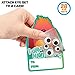 JOYIN 28 Pack Valentines Day Gifts Cards for Kids, Valentine's Greeting Cards with Stick-On Monster Amusing Wiggly Google Eyes Valentine Classroom Exchange Party Favor Toy