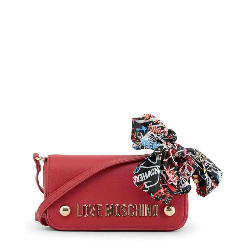 moschino red crossbody bag