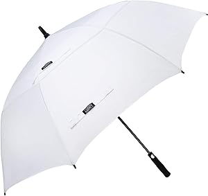 G4Free 54/62/68 Inch Automatic Open Golf Umbrella Extra Large Oversize Double Canopy Vented Windproof Waterproof Stick Umbrellas