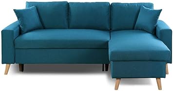 Loungitude Canape D Angle Scandinave Reversible Convertible Avec