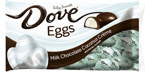 Dove Silky Smooth Milk Chocolate Coconut Crème Easter Eggs, 7.94 Ounce, Pack of 3