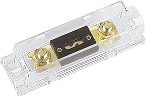 KOLACEN ANL Gold Plated Fuse 250 Amp + ANL Fuse Holder 1 Pack
