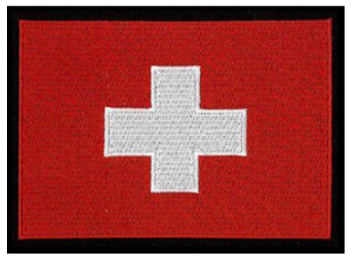 Switzerland Embroidered Patch 13cm X 10cm (5" X 4")