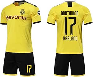 Amazon.com: AELN Kids Football Jersey Set-17# Haaland ...