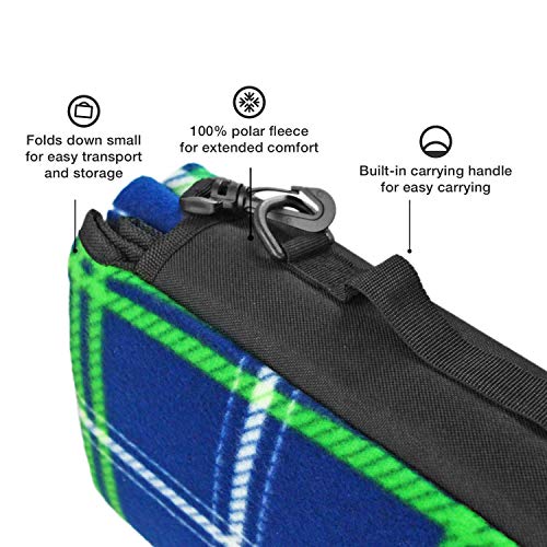 STAR HOME Outdoor Picnic Blanket Extra Large Beach Mat Sand Proof Waterproof Camping Blanket Portable - Thumbnail 4