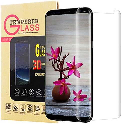 Lyche KKA110911 Bubble-Free Anti-Scratch, Case Friendly Tempered Glass Screen Protector for Samsung Galaxy S8