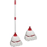 Xifando Mini Mop-Retractable, Removable, Small Cleaning Tool Mop