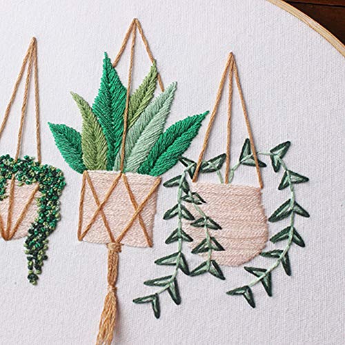 3 Embroidery+Starter+Kissbuty+Including+Epipremnum