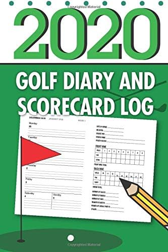 Golf Diary and Scorecard Log 2020