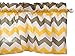 Crabtree Collection Kitchen Window Valances Kitchen Curtains Yellow Grey Chevron Home Window Valance Curtains (16x60)
