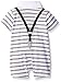 Calvin Klein Baby-Boys Romper, Multi, 12 Months