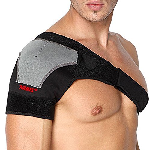 Shoulder Brace, Shoulder Support, Breathable Shoulder Stability Brace with Pressure Pad for Injury Prevention, Rotator Cuff, Dislocated AC Joint, Labrum Tear, Shoulder Pain (Right)