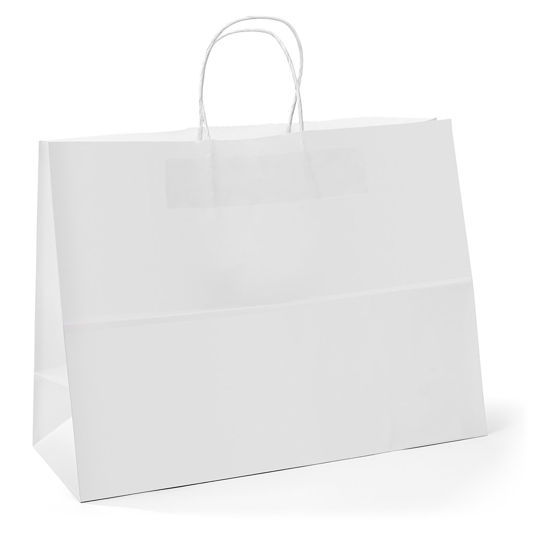 Buy GSSUSA 16x6x12 White Kraft Paper Bags with Handles, Gift Bags, Bags for Small Business