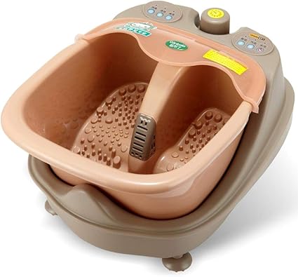 Tipo dividido baño de pies de masaje eléctrico ajuste de temperatura