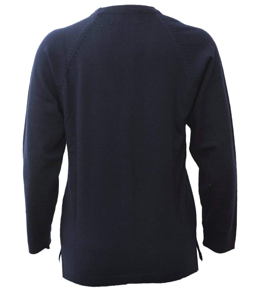 kosha women's merino wool v-neck cardigan