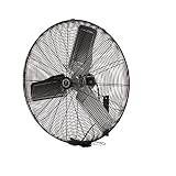 TPI Corporation Single Phase Wall Mount Commercial Circulator - 30" Diameter, 120 Volt Exhaust Fan - Ventilation Fans. Commercial Extractor Fans